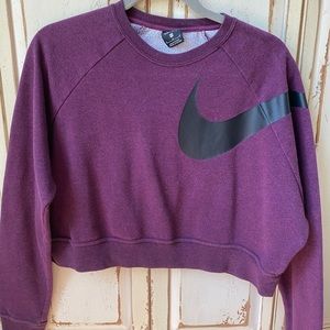 Nike cropped sweatshirt!!